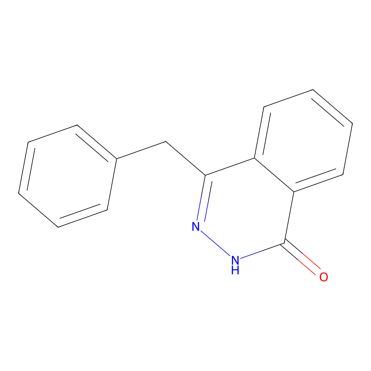 4-Benzyl-1(2H)-phthalazinone molecular structure, CAS 32003-14-8