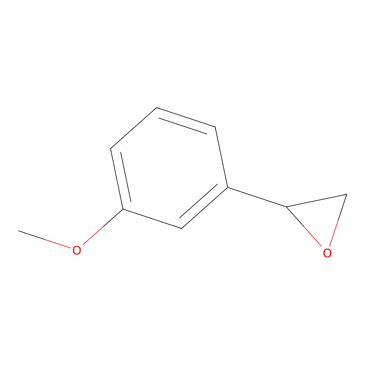 2-(3-Methoxyphenyl)oxirane molecular structure, CAS 32017-77-9