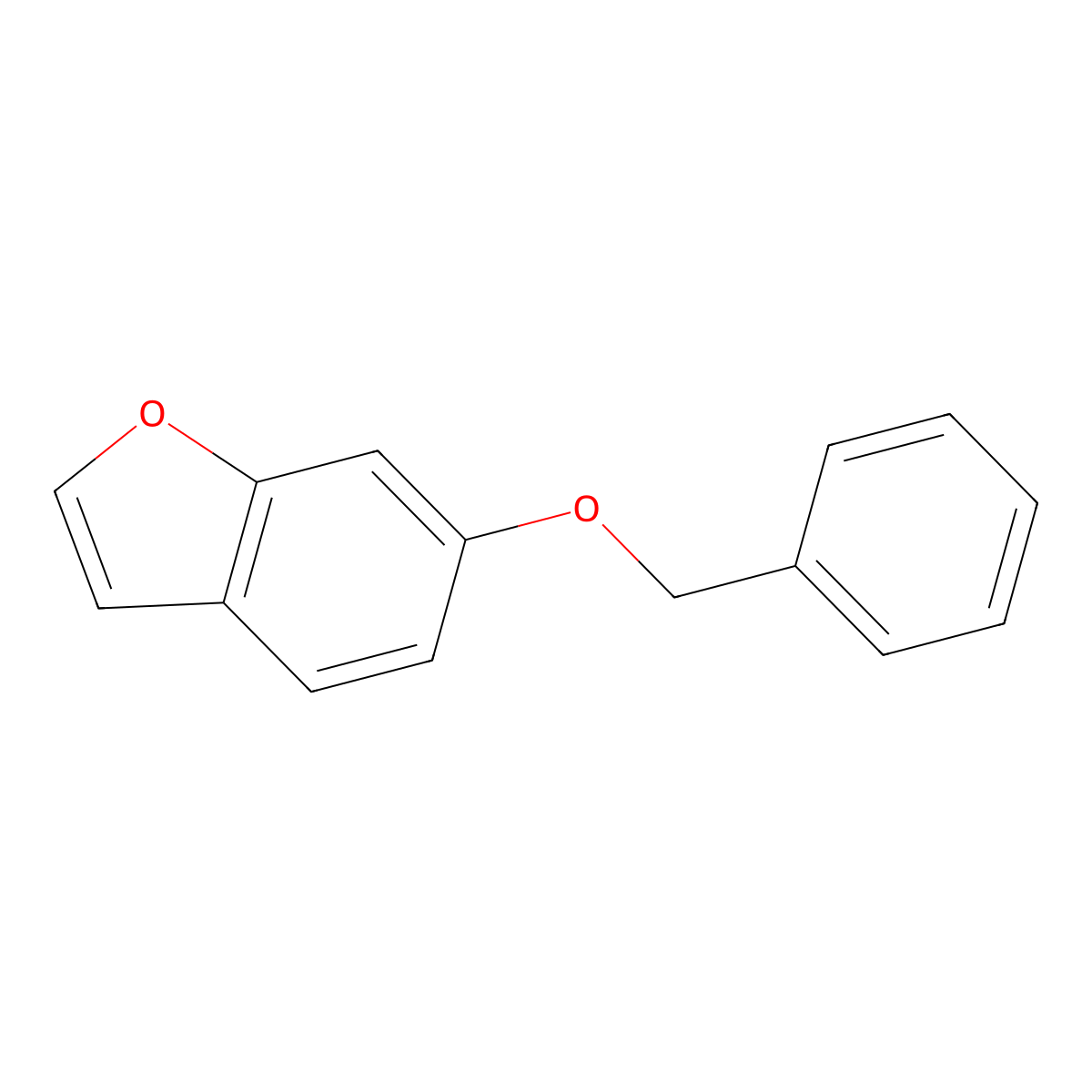 6-(Benzyloxy)benzofuran molecular structure, CAS 320350-81-0