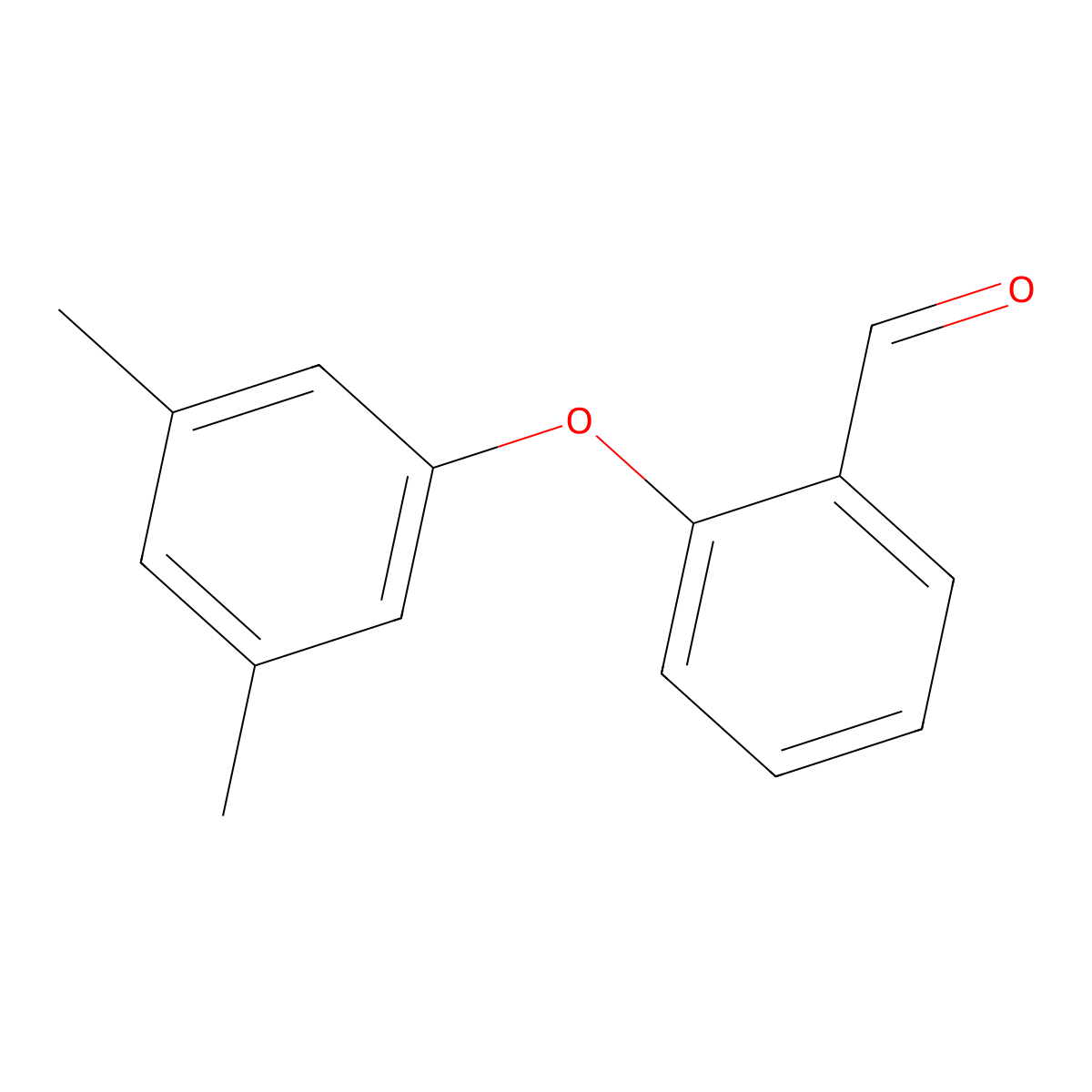2-(3,5-Dimethylphenoxy)benzaldehyde molecular structure, CAS 320423-51-6
