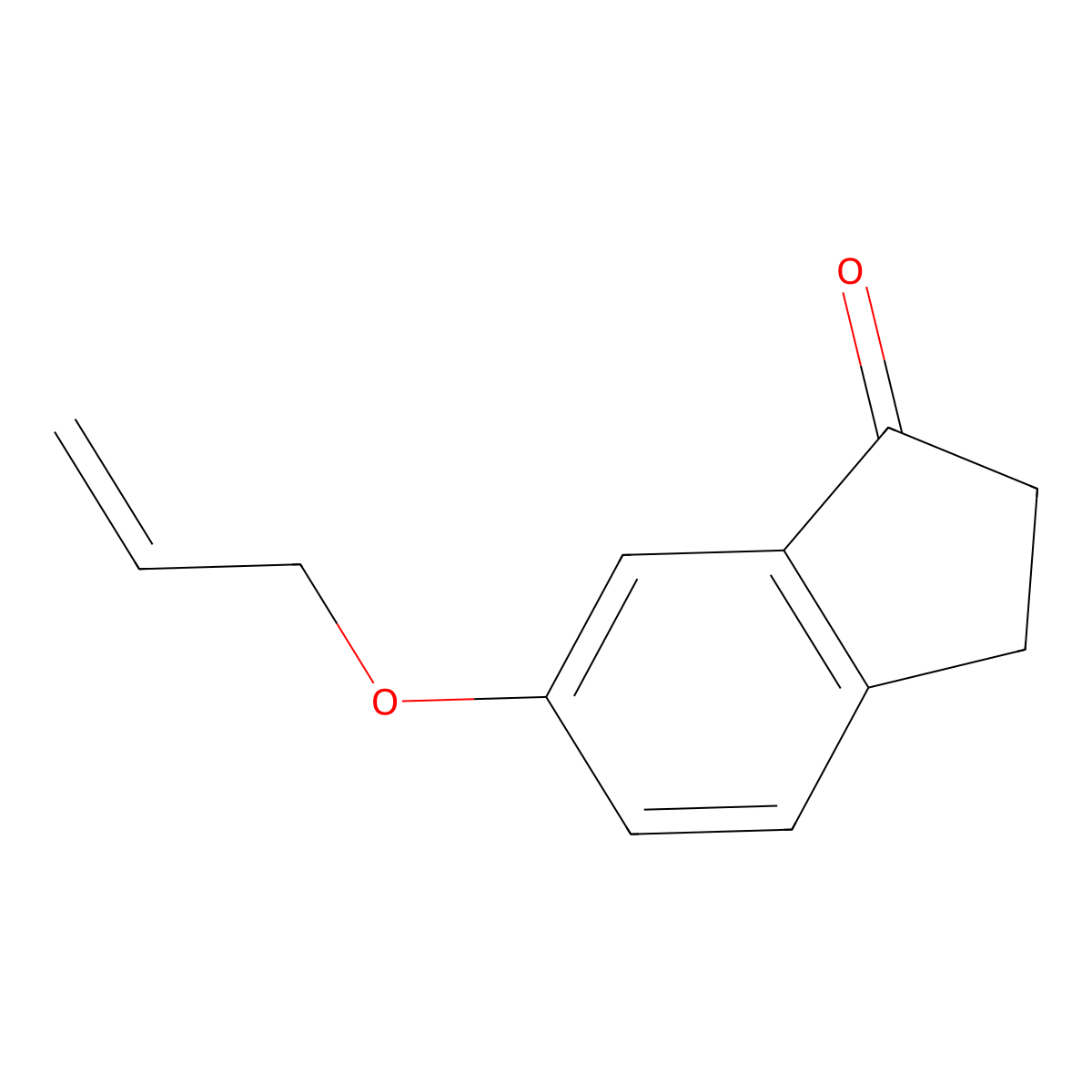 6-Allyloxy-indan-1-one molecular structure, CAS 320574-74-1