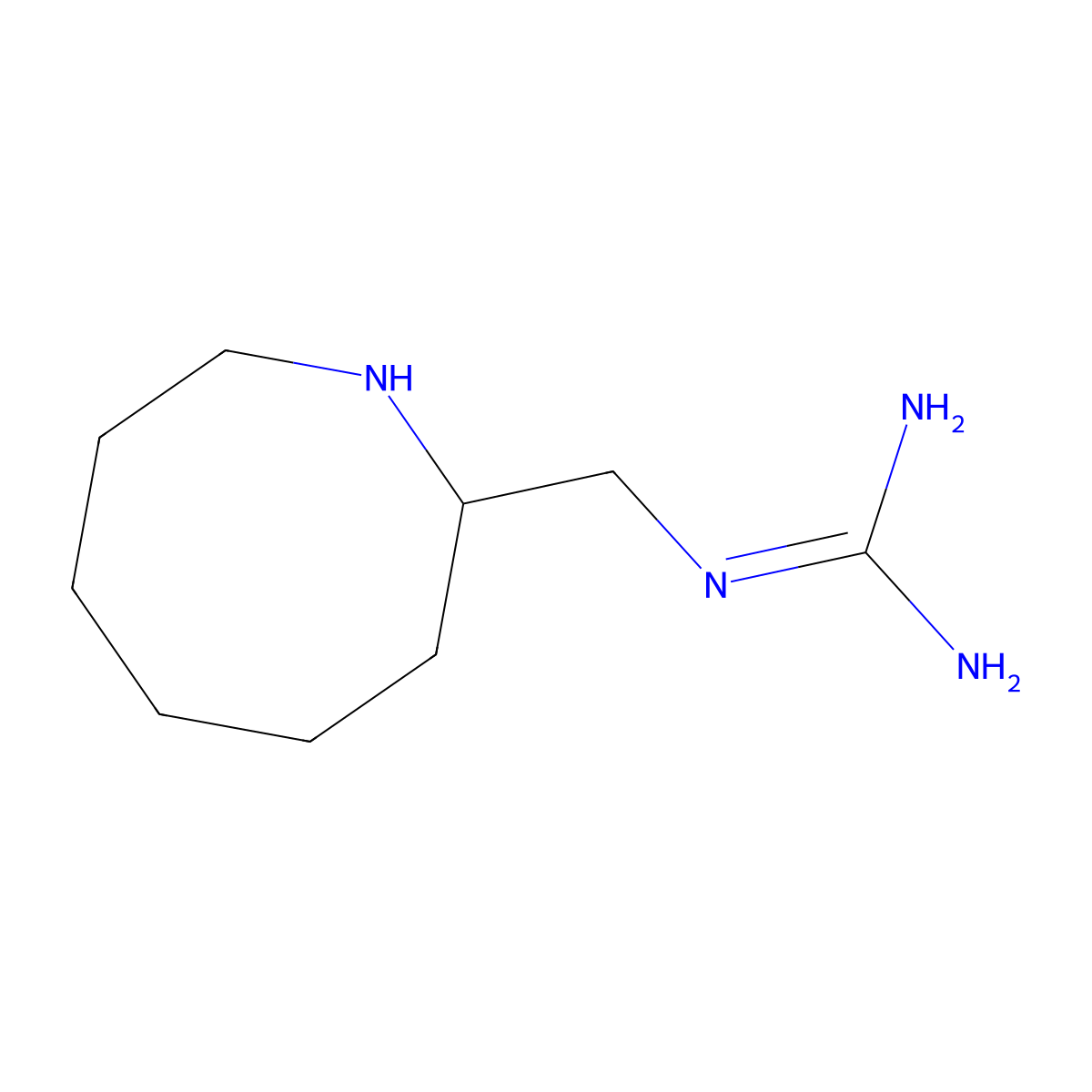 Guanazodine molecular structure, CAS 32059-15-7