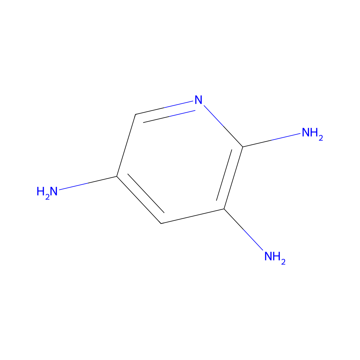 Pyridine-2,3,5-triamine molecular structure, CAS 320734-48-3