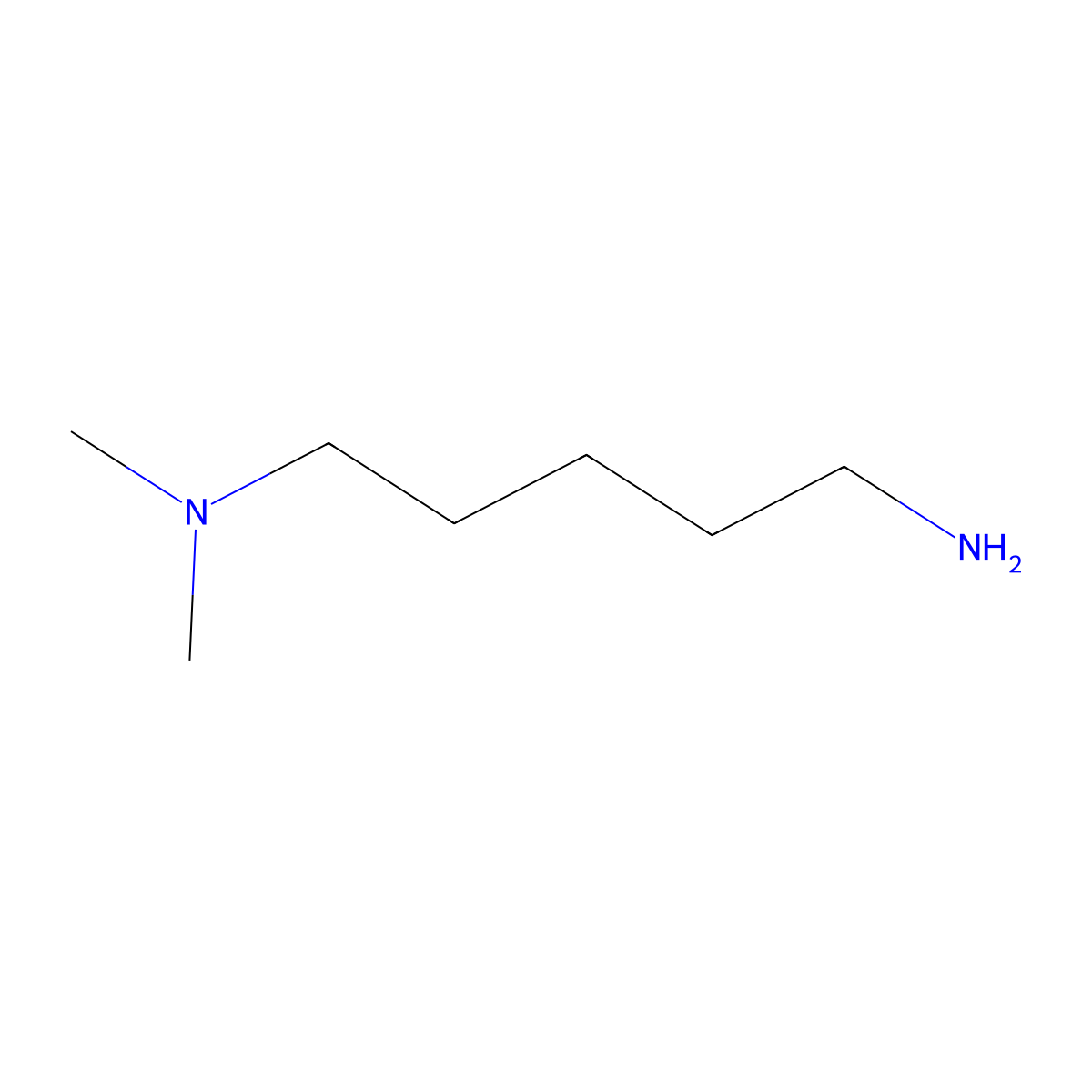 5-(Dimethylamino)amylamine molecular structure, CAS 3209-46-9