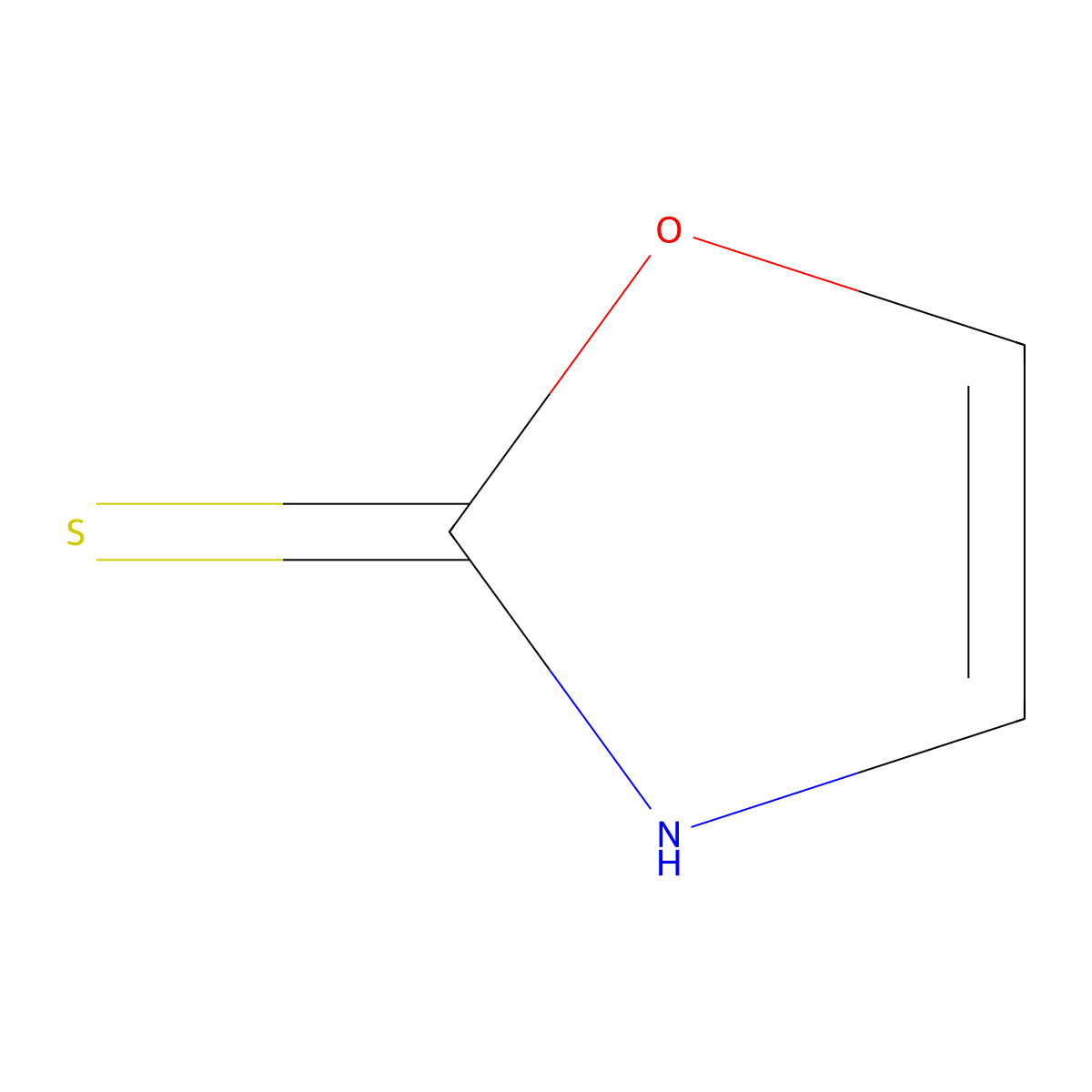 3H-1,3-oxazole-2-thione molecular structure, CAS 32091-51-3