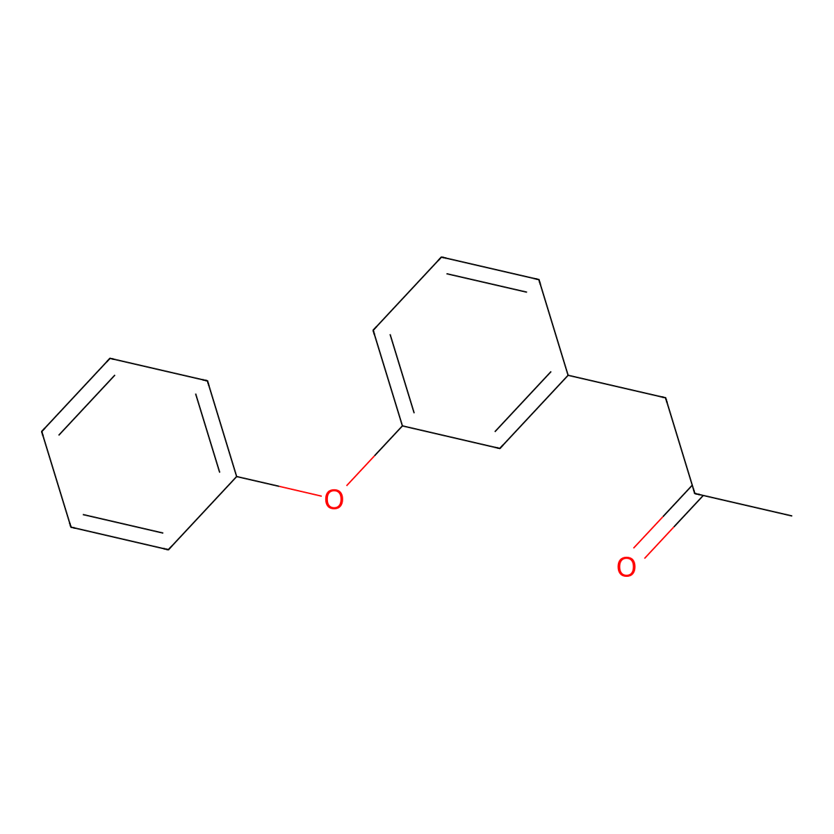 1-(3-Phenoxyphenyl)propan-2-one molecular structure, CAS 321141-28-0