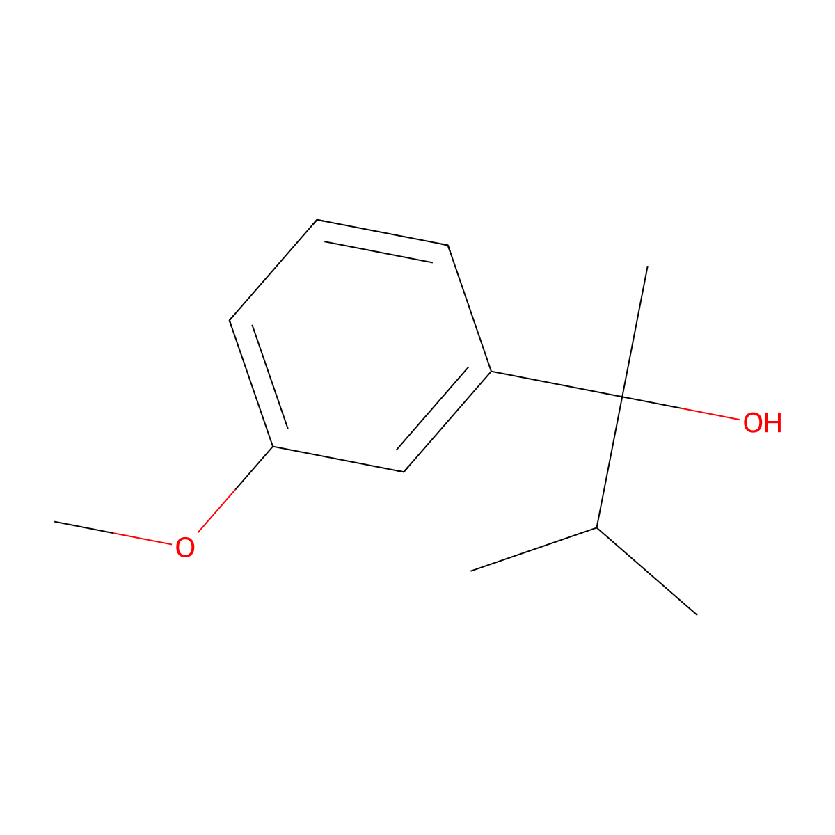 2-(3-Methoxyphenyl)-3-methyl-butan-2-ol molecular structure, CAS 32122-05-7