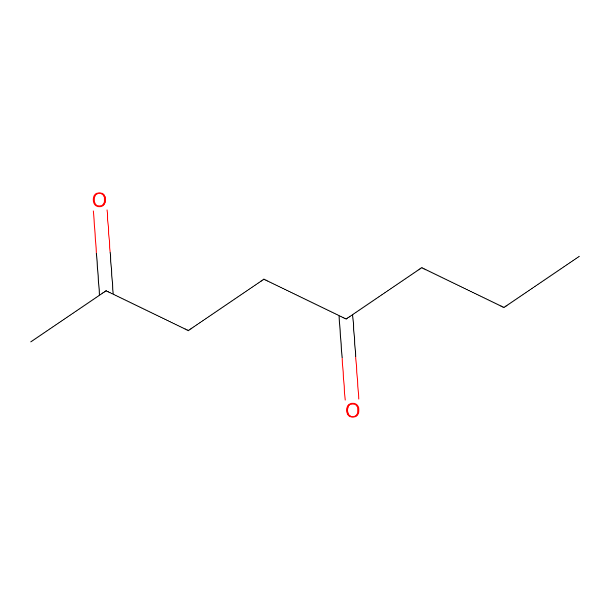 2,5-Octanedione molecular structure, CAS 3214-41-3