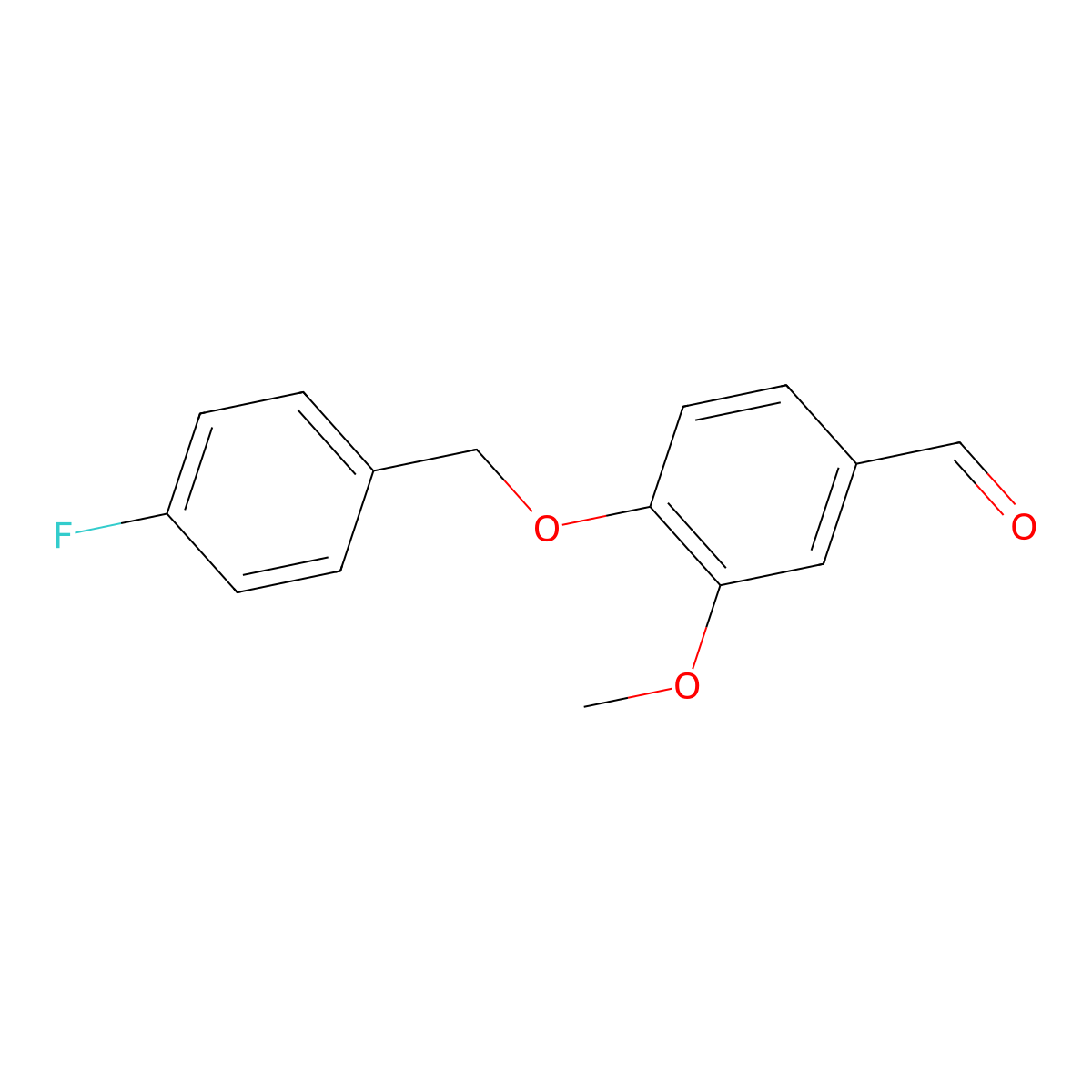 4-[(4-Fluorobenzyl)oxy]-3-methoxybenzaldehyde molecular structure, CAS 321432-05-7