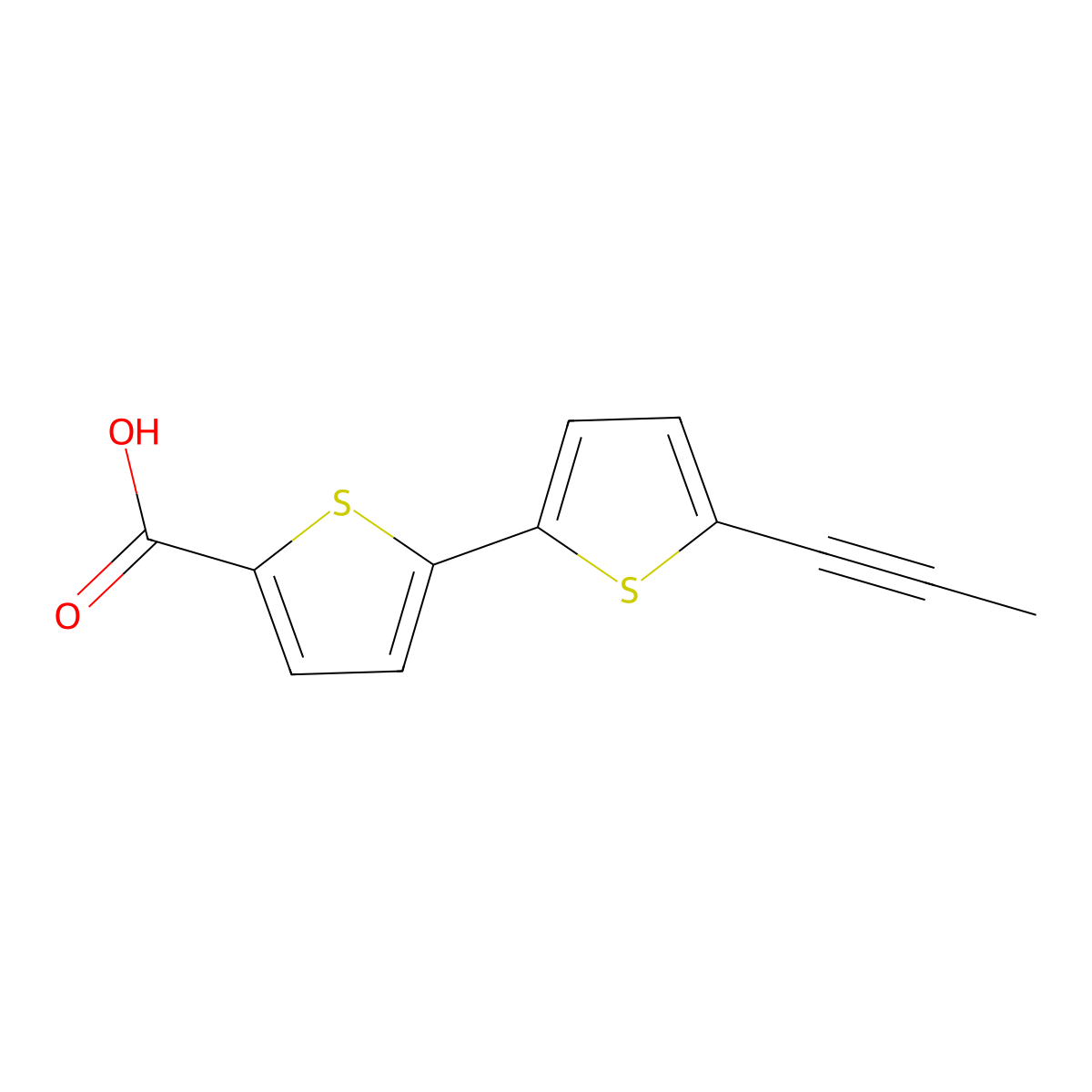 Arctic acid molecular structure, CAS 32155-99-0