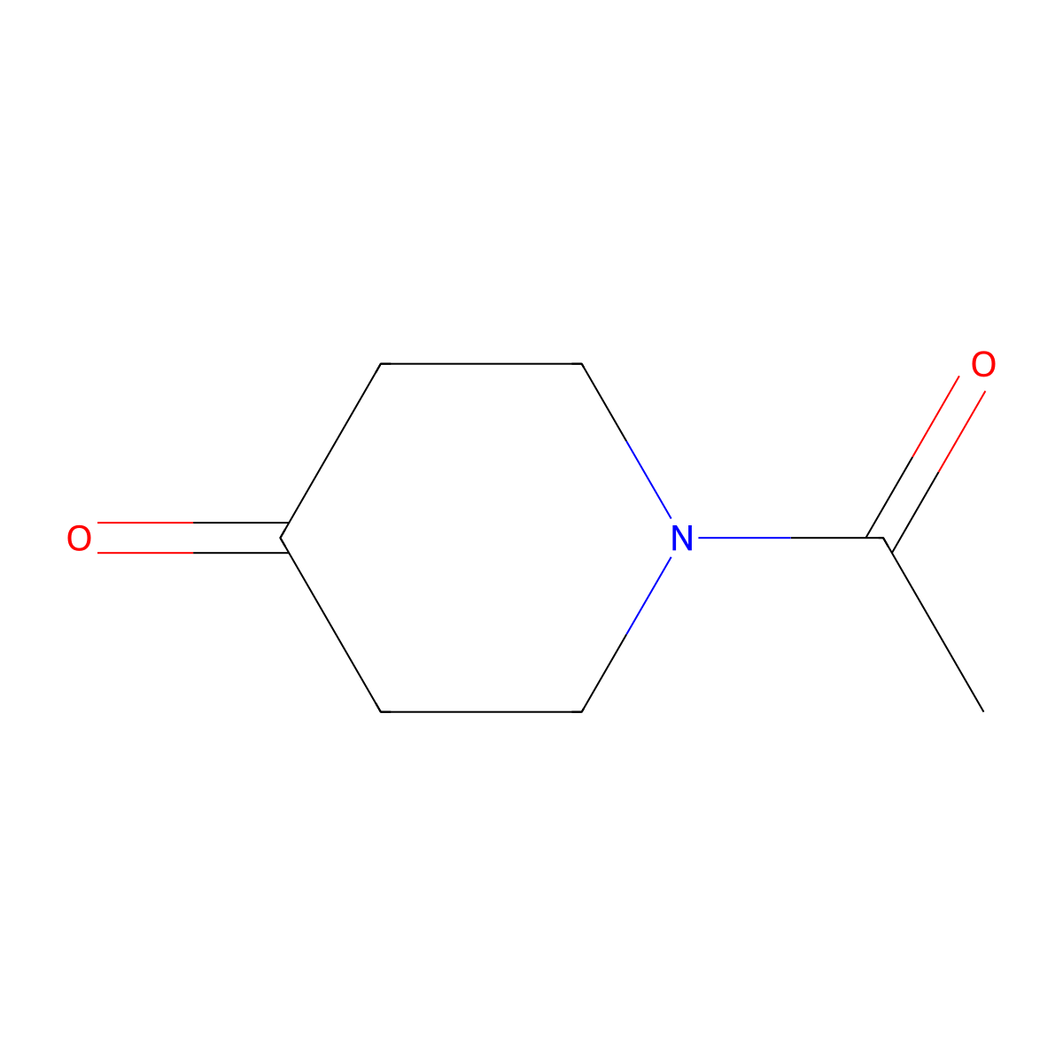 N-Acetyl-4-piperidone molecular structure, CAS 32161-06-1