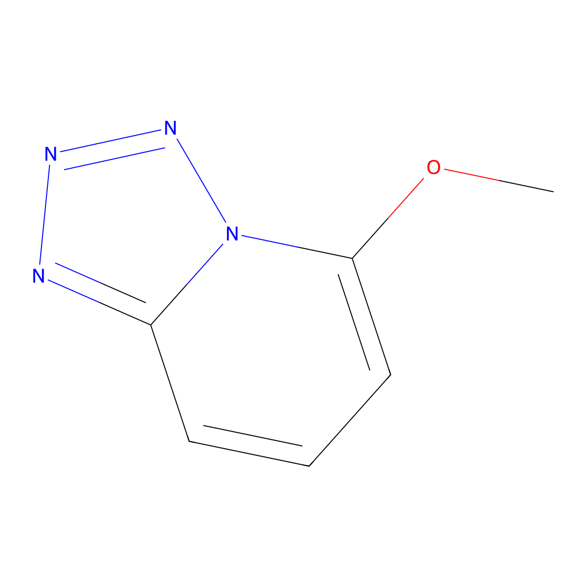 5-Methoxy-[1,2,3,4]tetrazolo[1,5-a]pyridine molecular structure, CAS 321659-86-3