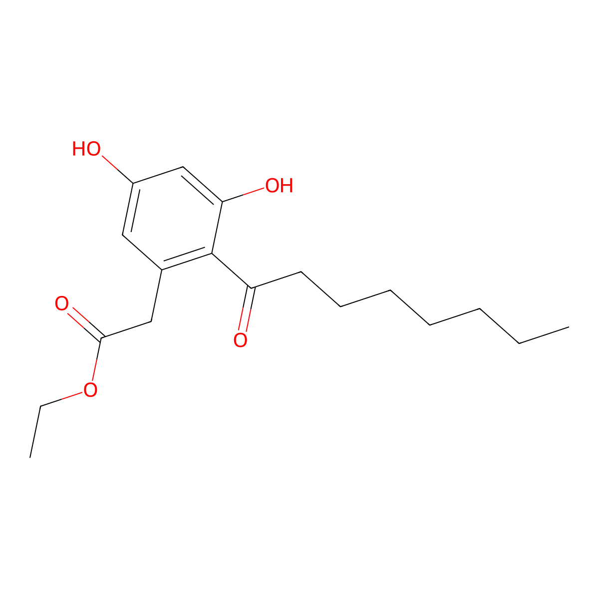 Cytosporone B molecular structure, CAS 321661-62-5