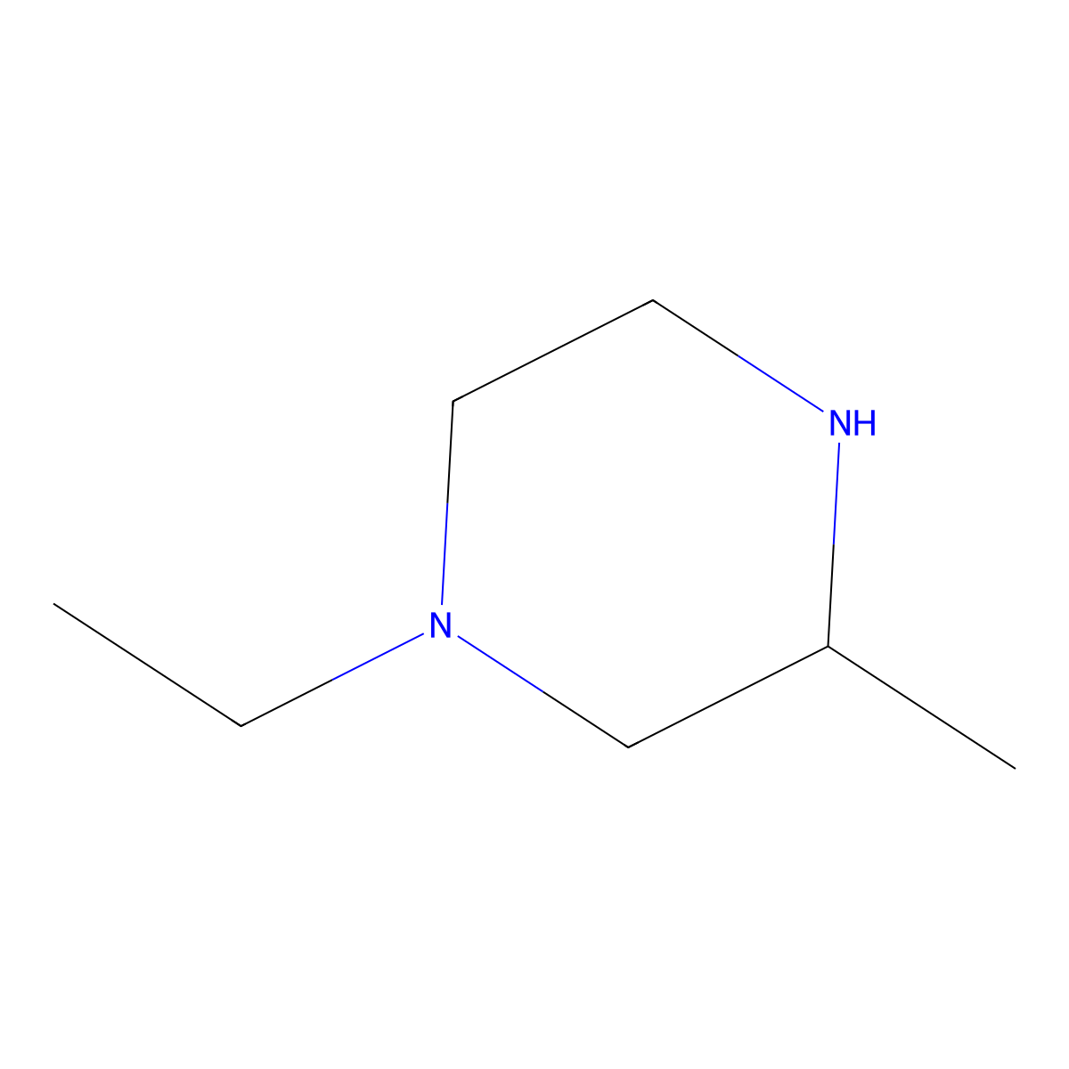 (R)-1-Ethyl-3-methyl-piperazine molecular structure, CAS 321860-21-3