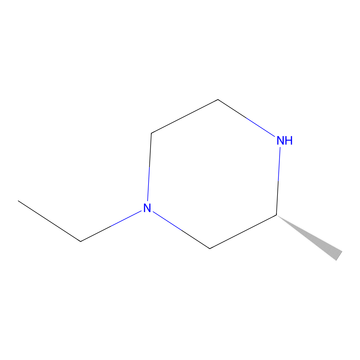 (R)-1-Ethyl-3-methyl-piperazine molecular structure, CAS 321860-21-3