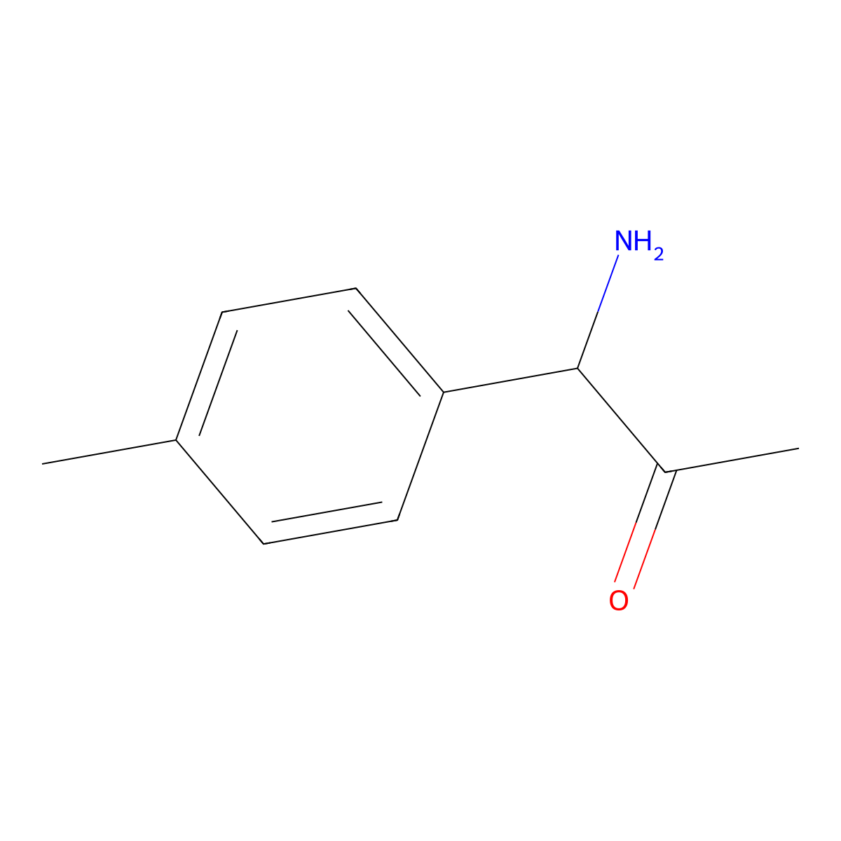 1-Amino-1-(4-methylphenyl)acetone molecular structure, CAS 32187-31-8
