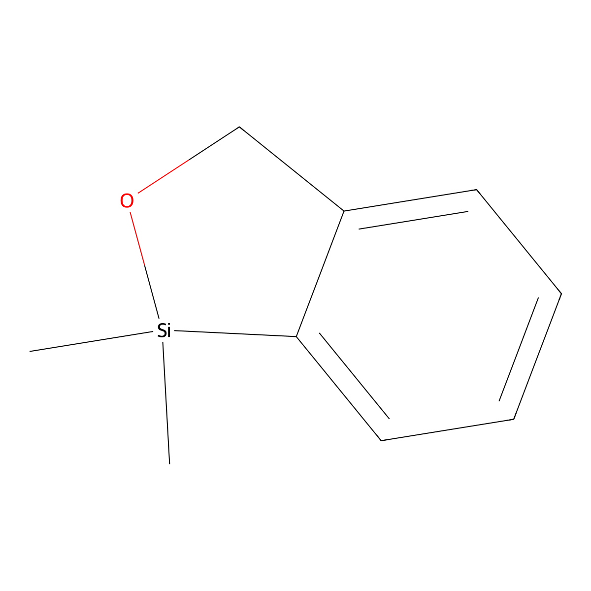 1,1-Dimethyl-1,3-dihydrobenzo[c][1,2]oxasilole molecular structure, CAS 321903-29-1