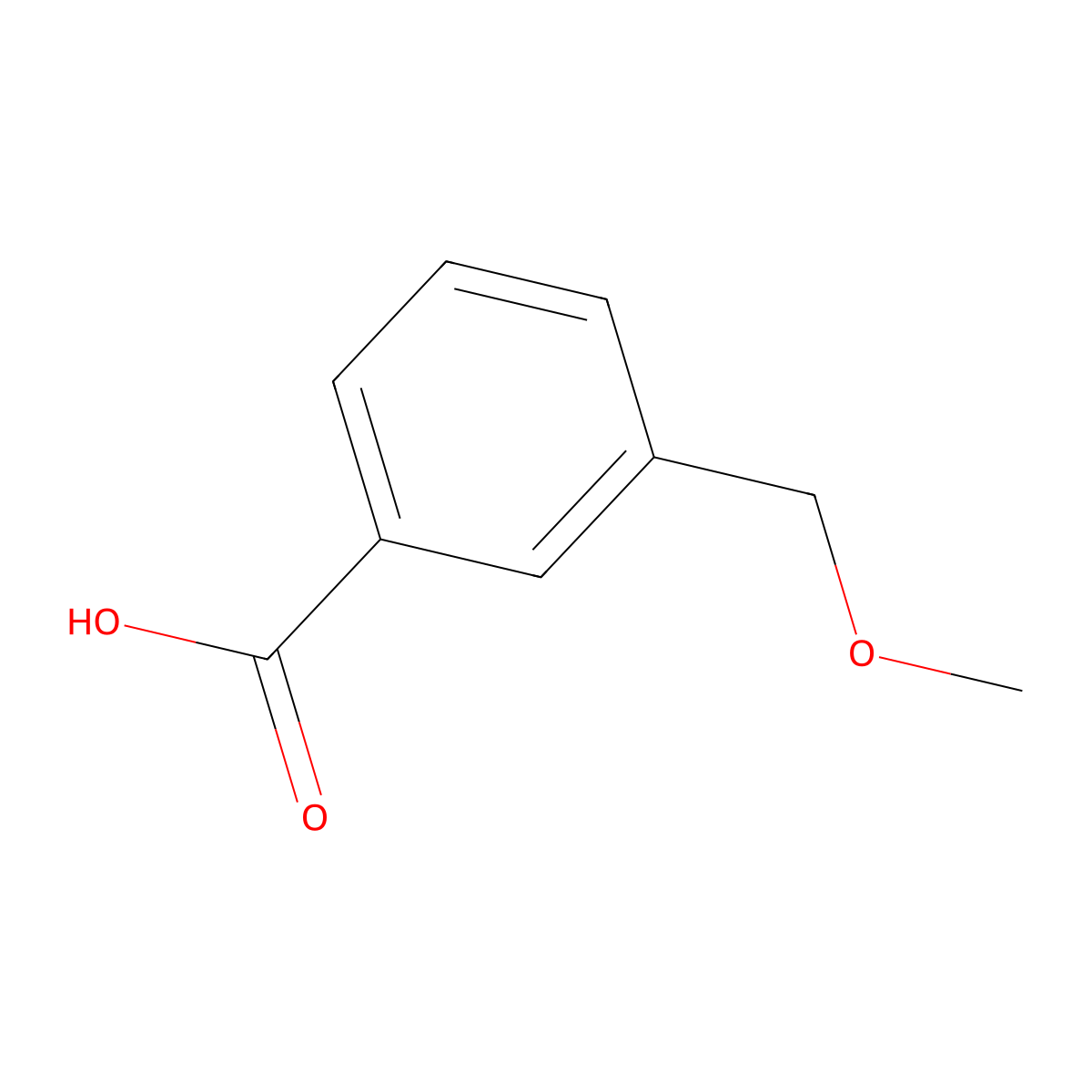 3-(methoxymethyl)benzoic Acid molecular structure, CAS 32194-76-6