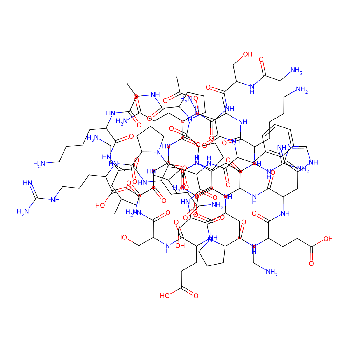 H-GSS(Ac) FLSPEHQKAQQRKESKKPPAKLQPR-OH molecular structure, CAS 321974-76-9