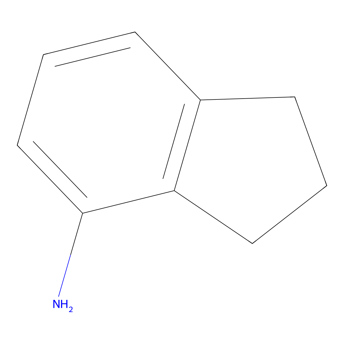 4-Aminoindan molecular structure, CAS 32202-61-2