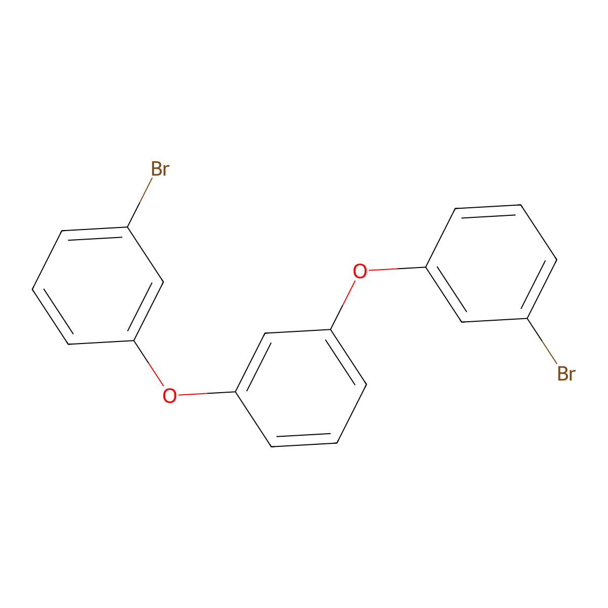 1,3-Bis(3-bromophenoxy)benzene molecular structure, CAS 32220-74-9