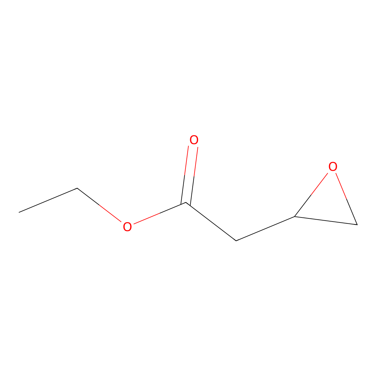 Ethyl 2-(oxiran-2-yl)acetate molecular structure, CAS 32223-97-5