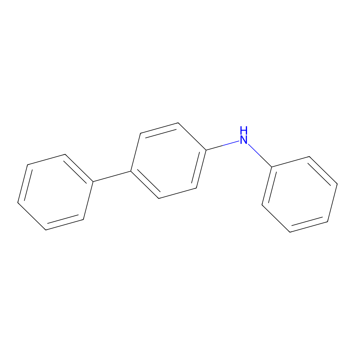 N-phenyl-(1,1'-biphenyl)-4-amine molecular structure, CAS 32228-99-2