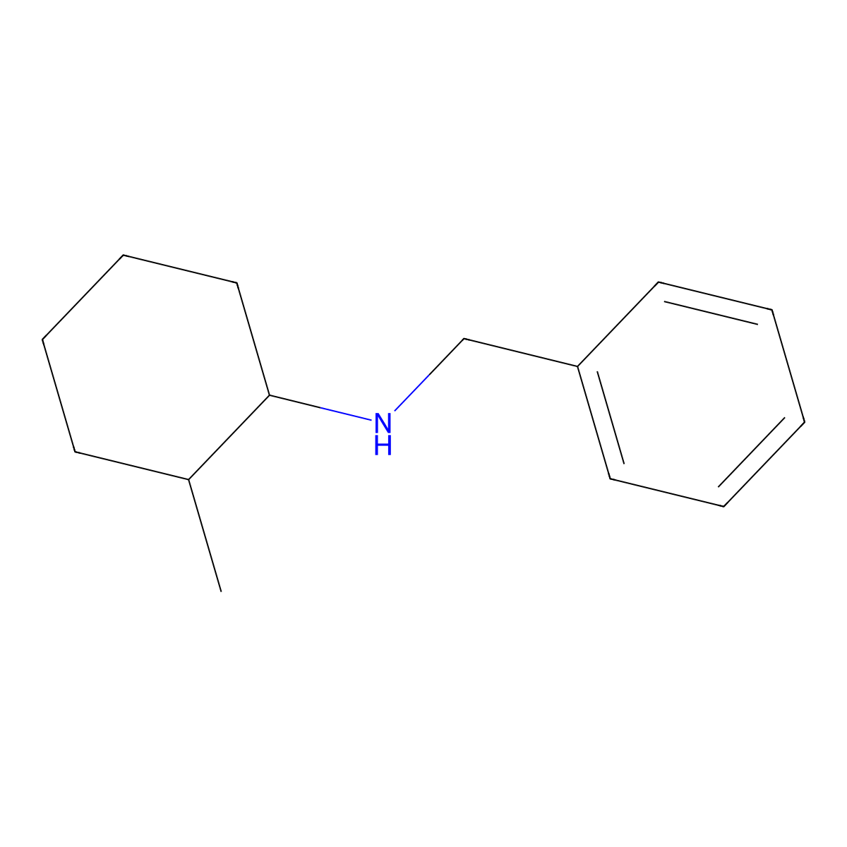 N-benzyl-2-methylcyclohexan-1-amine molecular structure, CAS 322406-50-8