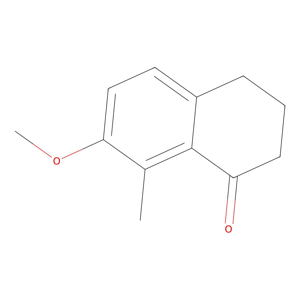 7-Methoxy-8-methyl-3,4-dihydronaphthalen-1(2H)-one molecular structure, CAS 32260-73-4