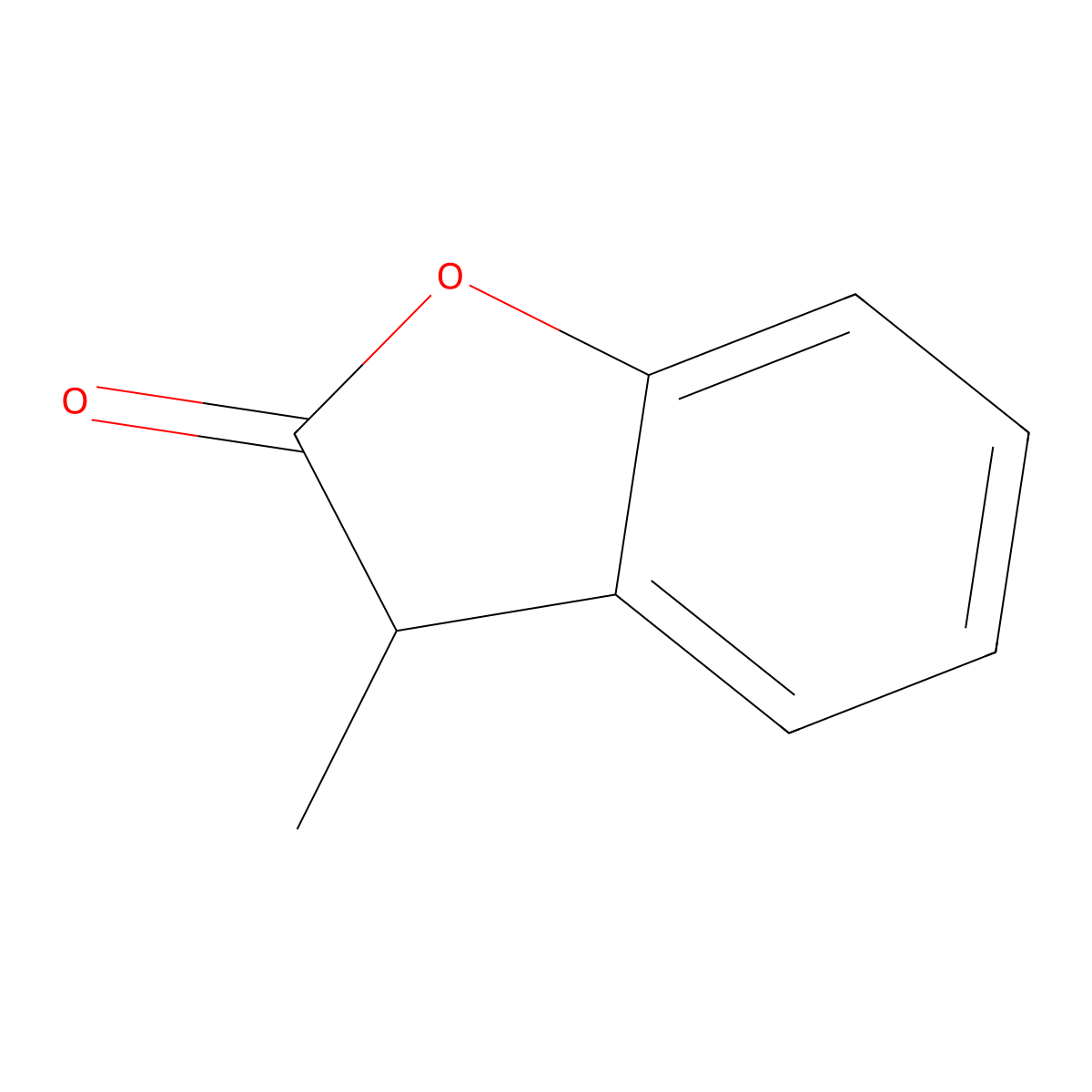 2(3H)-Benzofuranone, 3-methyl- molecular structure, CAS 32267-71-3