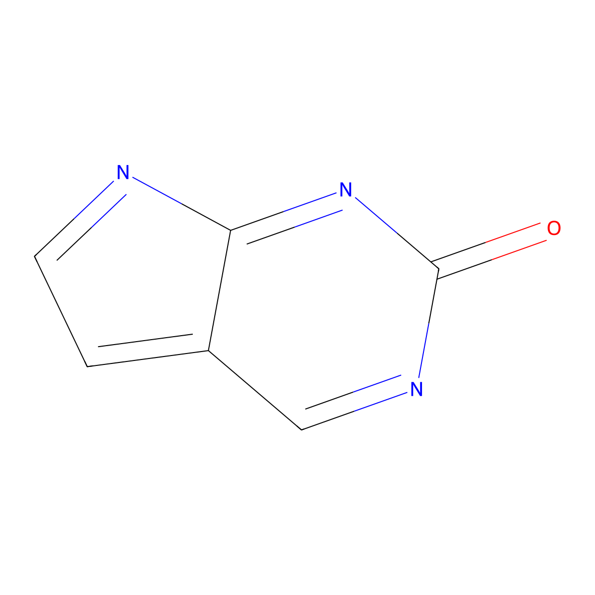 1H-pyrrolo[2,3-d]pyrimidin-2(7h)-one molecular structure, CAS 322728-22-3