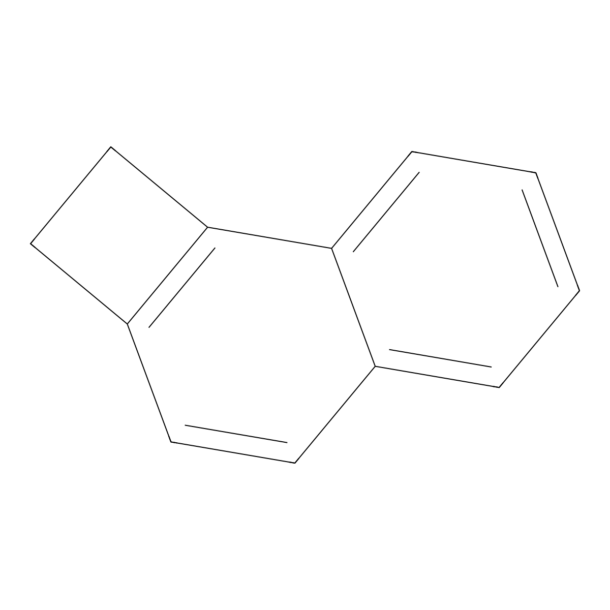 1,2-Dihydrocyclobuta[a]naphthalene molecular structure, CAS 32277-35-3