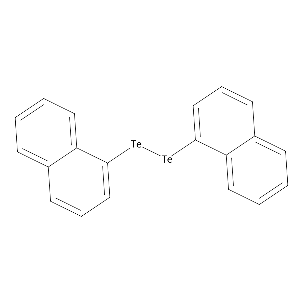 1-Naphthyl ditelluride molecular structure, CAS 32294-58-9