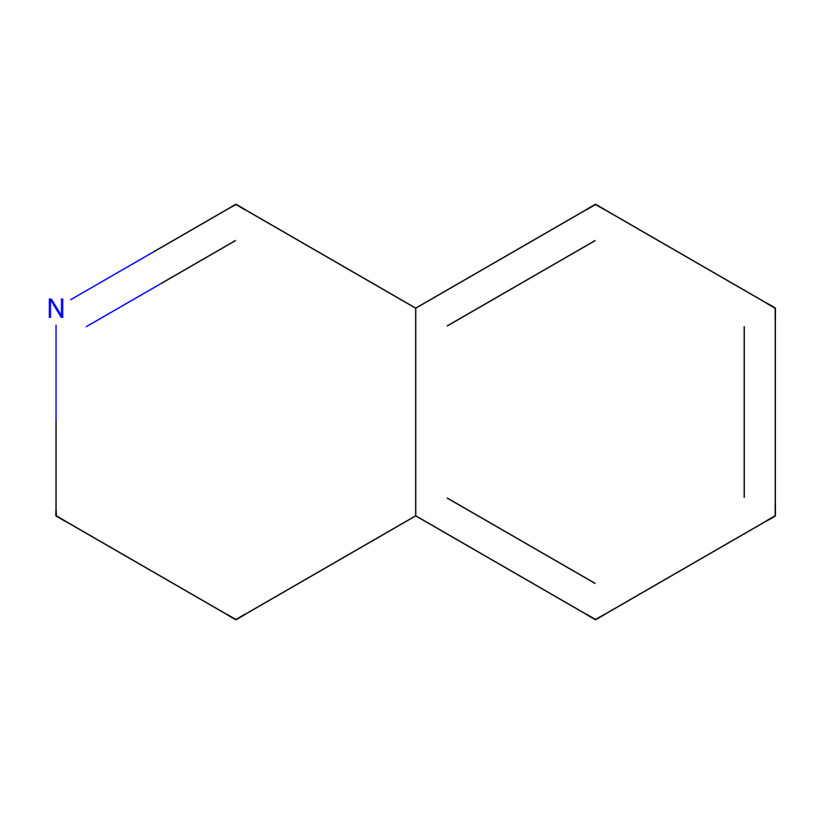 3,4-Dihydroisoquinoline molecular structure, CAS 3230-65-7