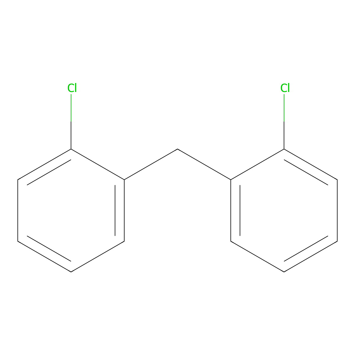 Benzene, 1,1'-methylenebis[2-chloro- molecular structure, CAS 32306-73-3