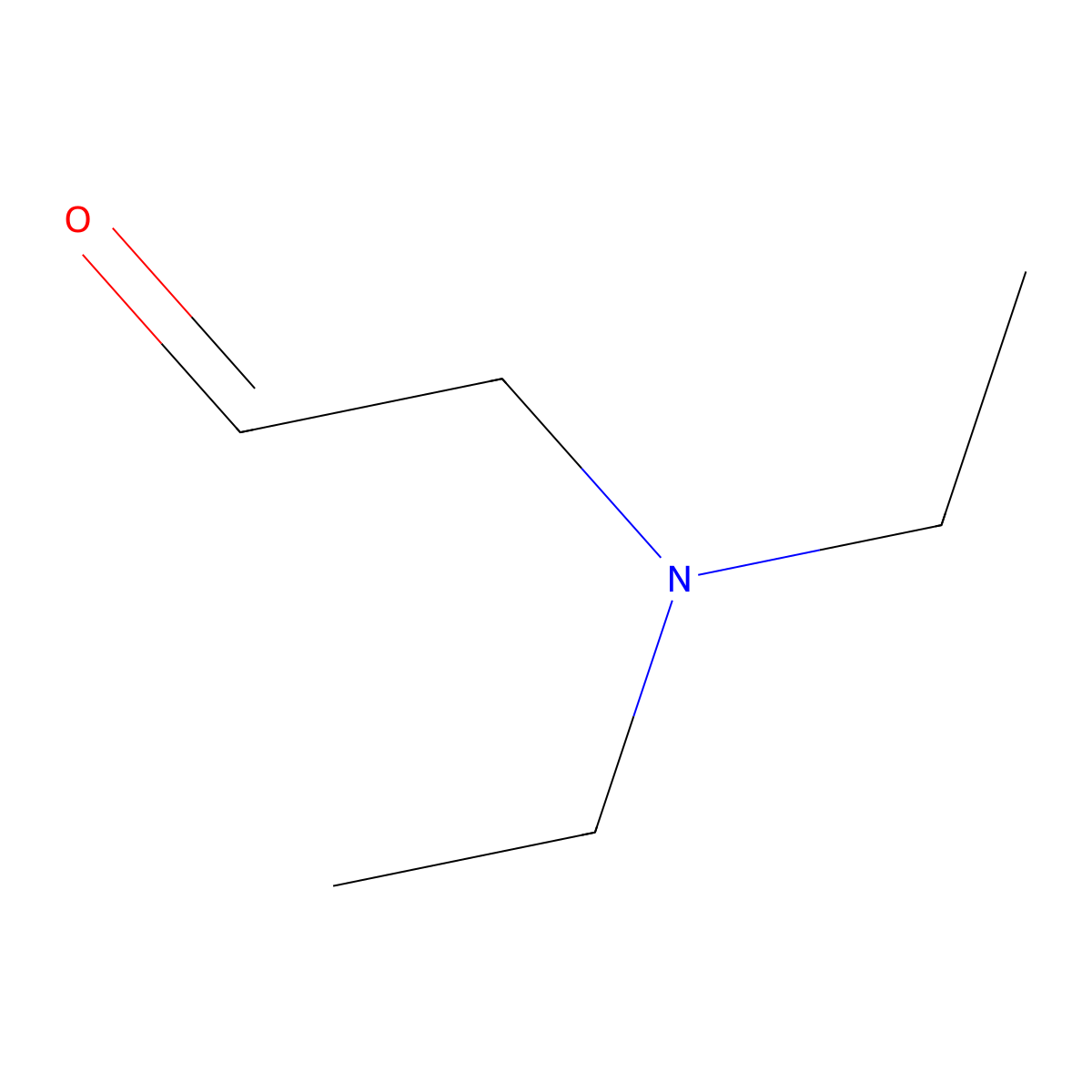 2-(Diethylamino)acetaldehyde molecular structure, CAS 32314-21-9