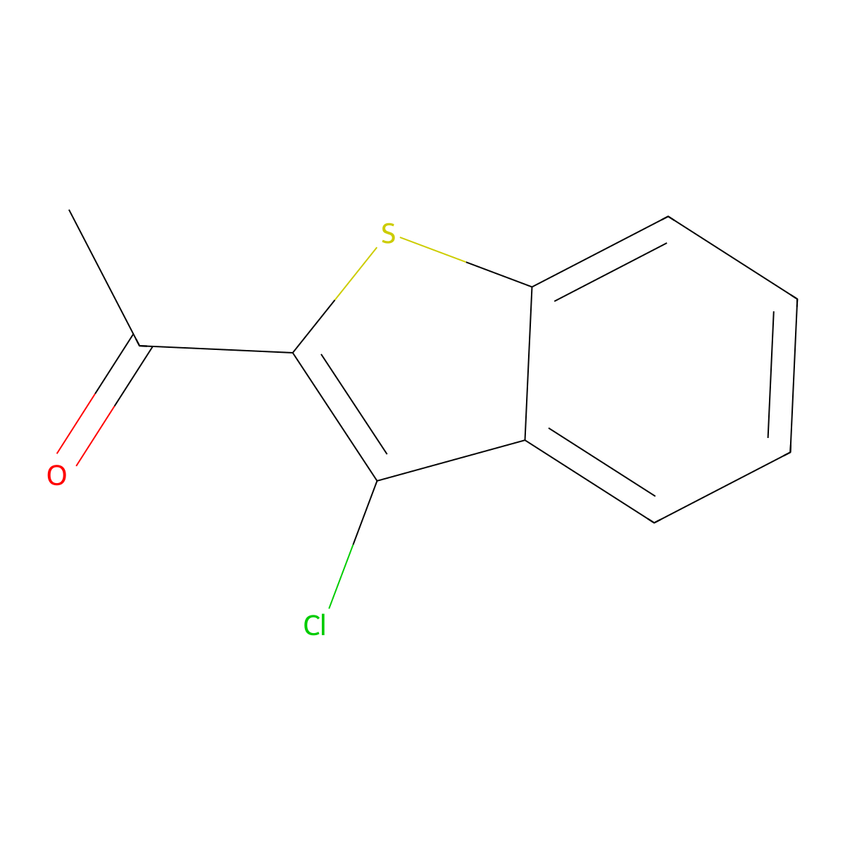 1-(3-Chloro-1-benzothiophen-2-yl)ethanone molecular structure, CAS 323176-90-5