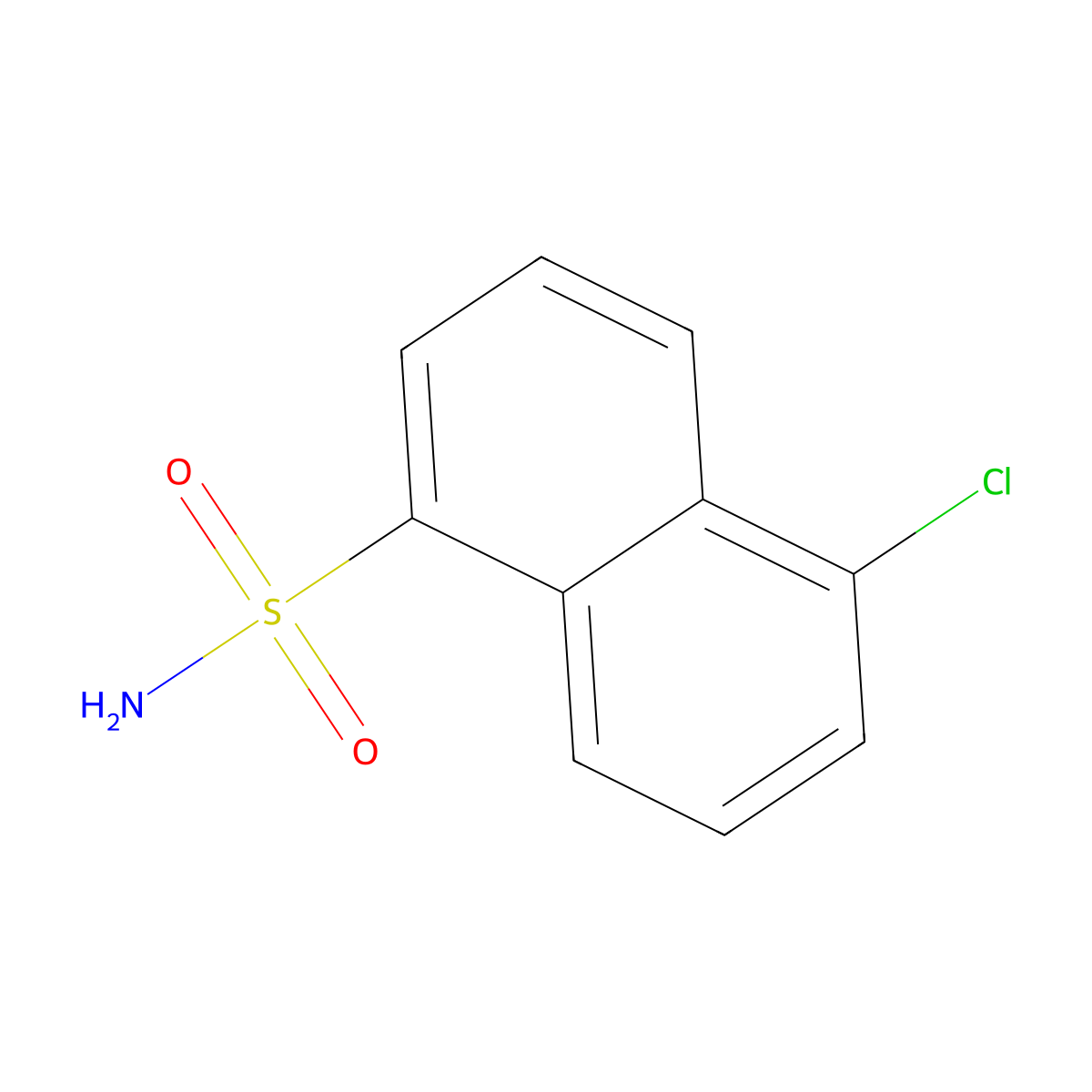 5-Chloronaphthalene-1-sulfonamide molecular structure, CAS 32327-43-8