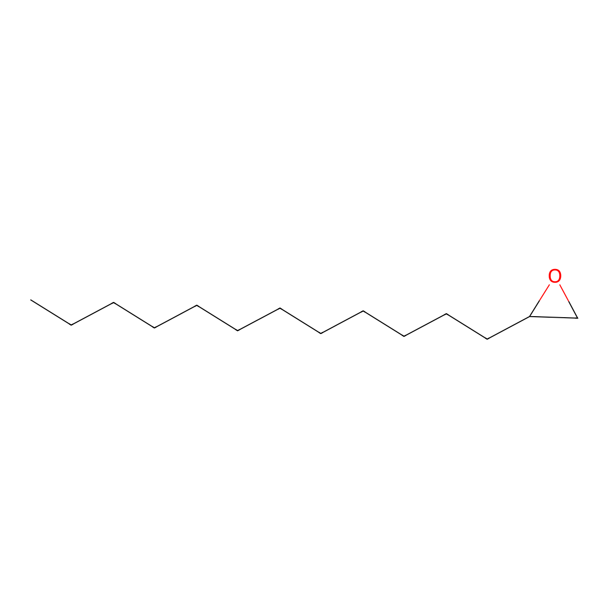 1,2-Epoxytetradecane molecular structure, CAS 3234-28-4