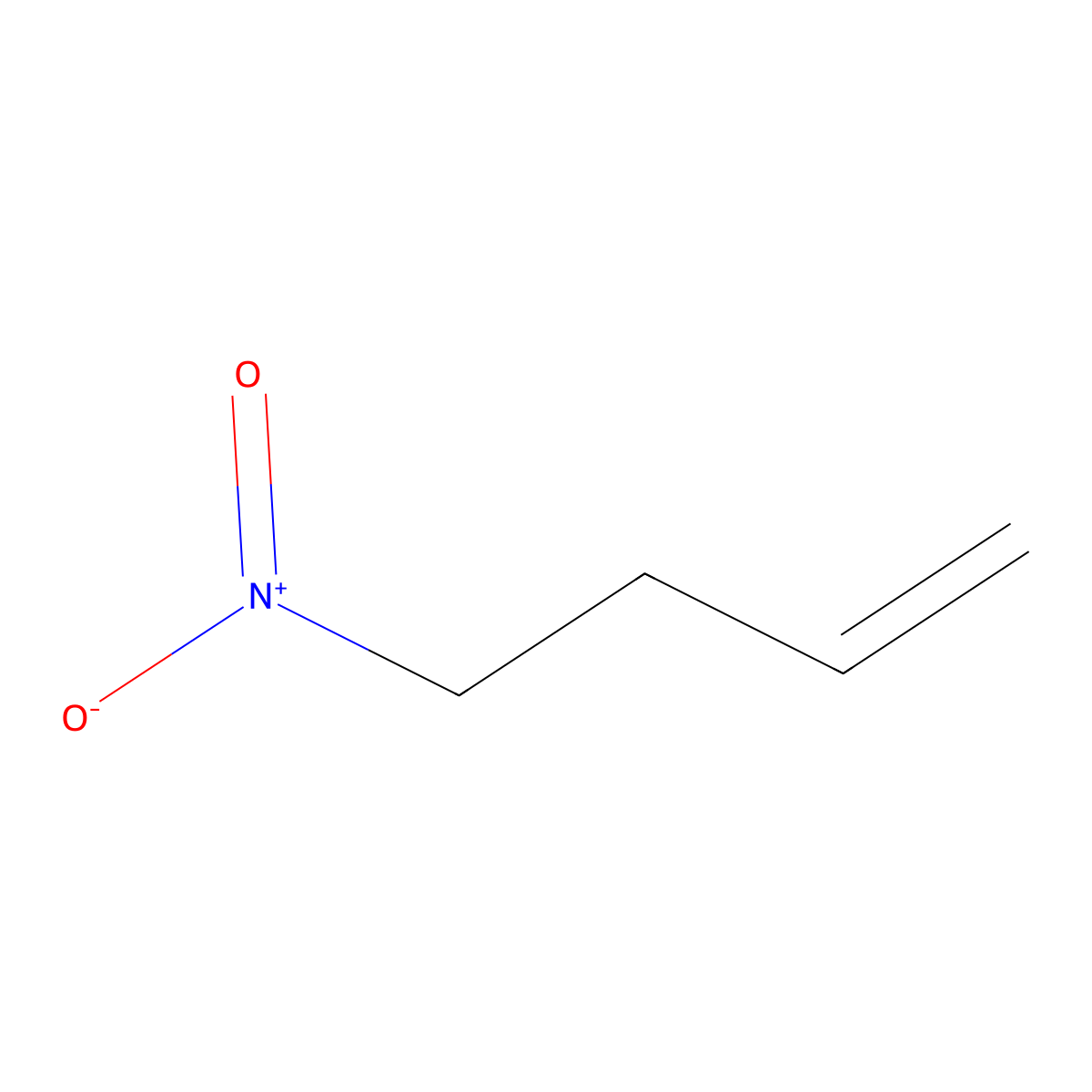 1-Butene, 4-nitro- molecular structure, CAS 32349-29-4