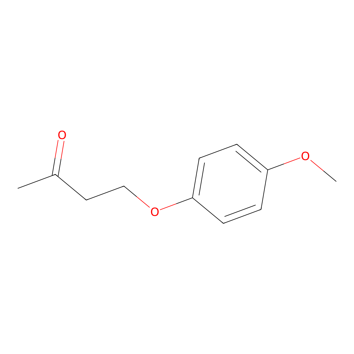4-(4-Methoxyphenoxy)butan-2-one molecular structure, CAS 32352-97-9