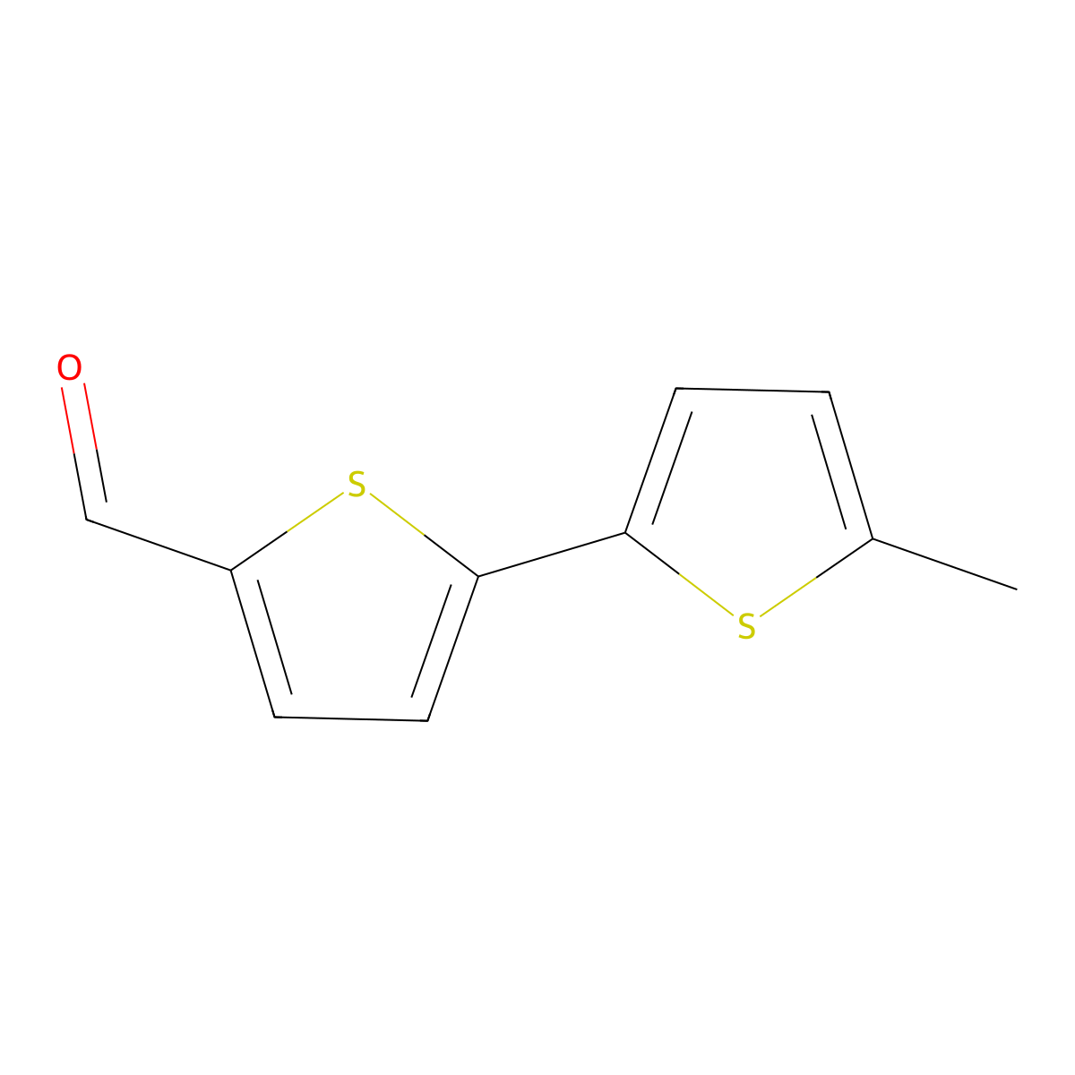 5-(5-Methylthiophen-2-yl)thiophene-2-carbaldehyde molecular structure, CAS 32358-94-4
