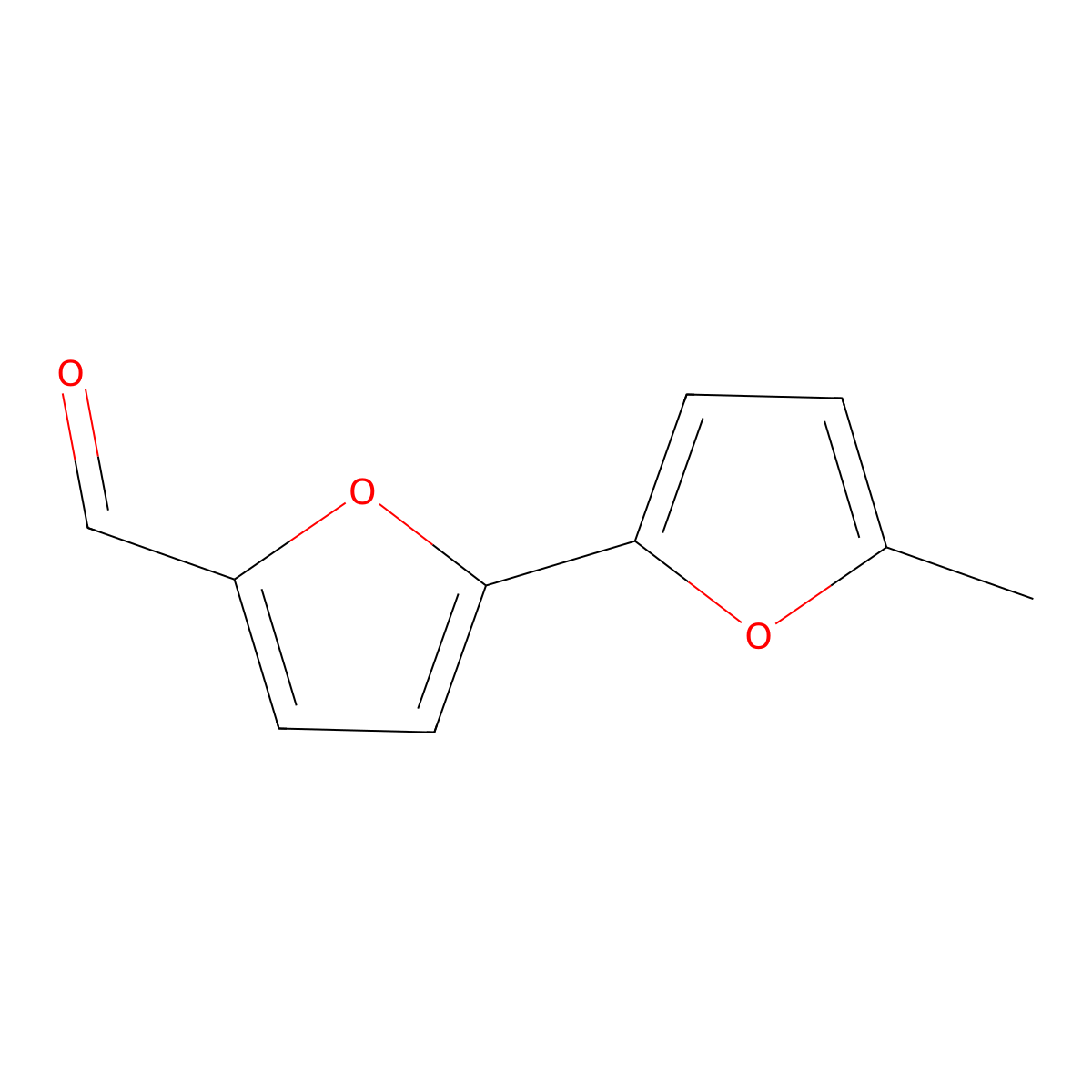 5-(5-Methylfuran-2-yl)furan-2-carbaldehyde molecular structure, CAS 32364-28-6