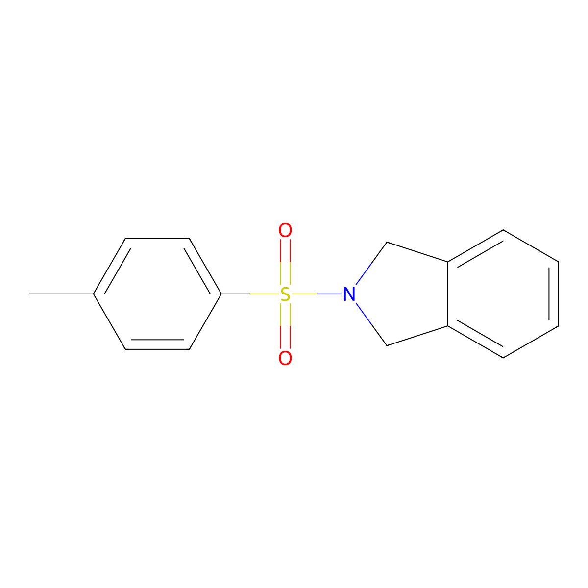 2-Tosylisoindoline molecular structure, CAS 32372-83-1