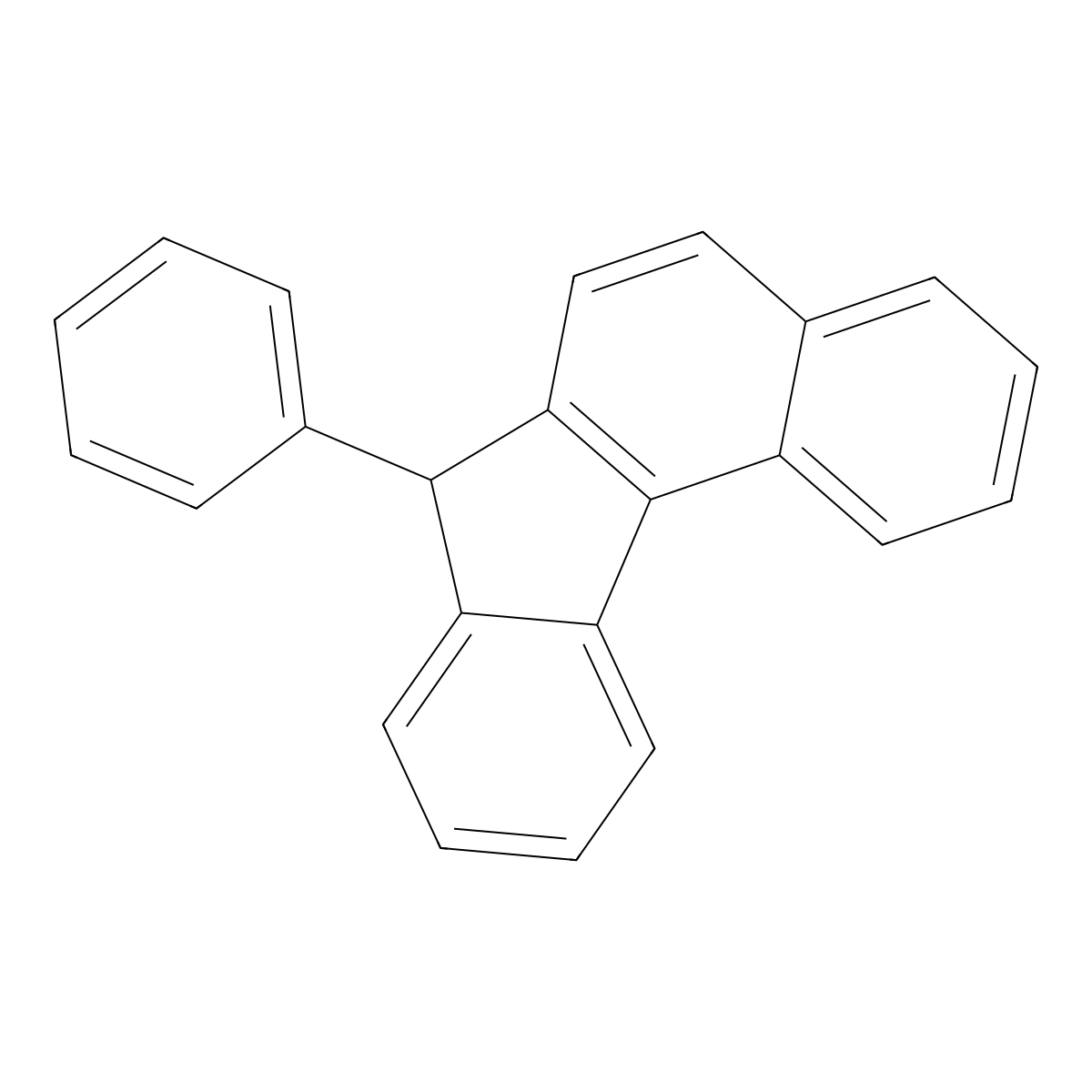 7-Phenyl-7H-benzo[c]fluorene molecular structure, CAS 32377-10-9