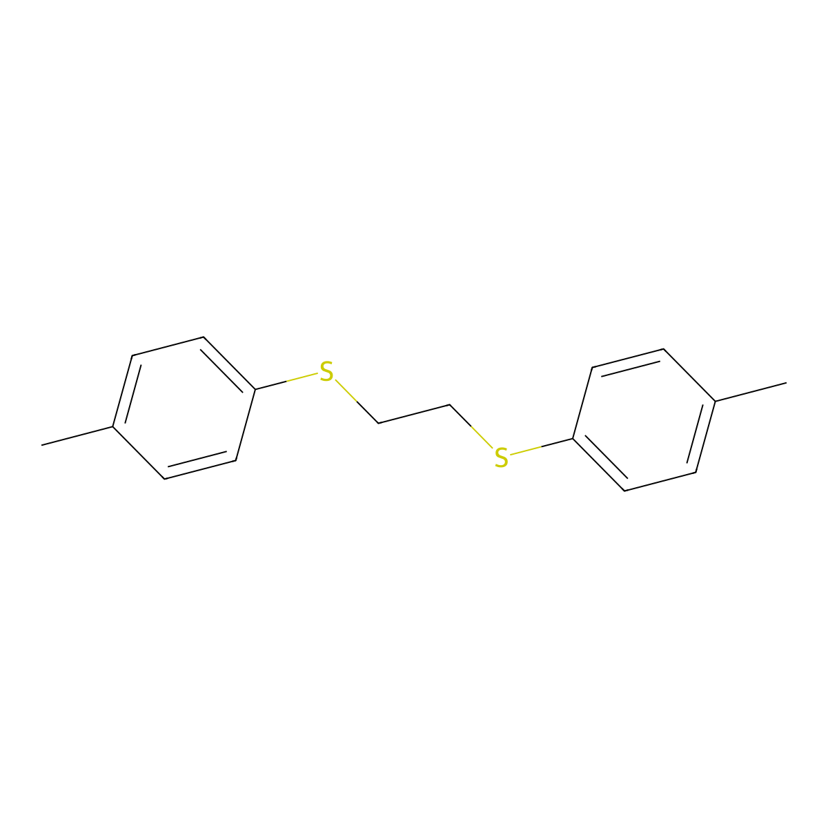 1,2-Bis(p-tolylthio)ethane molecular structure, CAS 3238-95-7