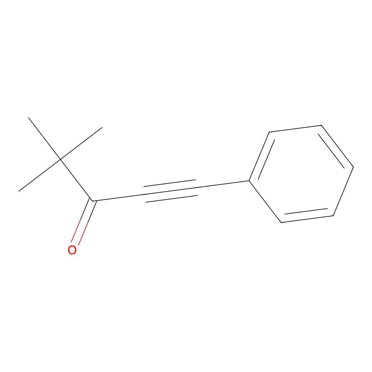 tert-Butyl(phenylacetylenyl)ketone molecular structure, CAS 32398-67-7