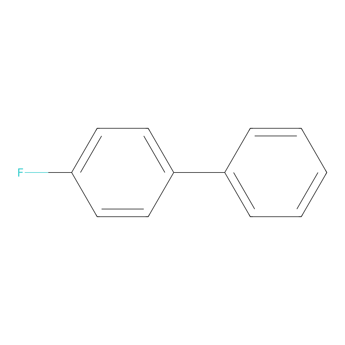 4-Fluorobiphenyl molecular structure, CAS 324-74-3