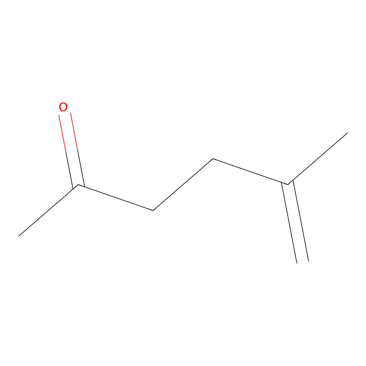 5-Methyl-5-hexen-2-one molecular structure, CAS 3240-09-3
