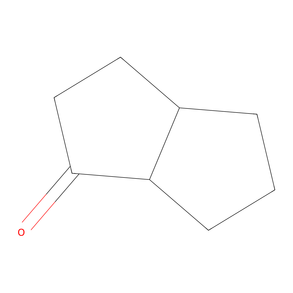 rac-(3aR,6aR)-octahydropentalen-1-one molecular structure, CAS 32405-37-1